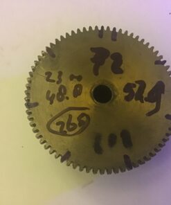 Veerton 72 tanden doorsnee 52,9 mm no 268