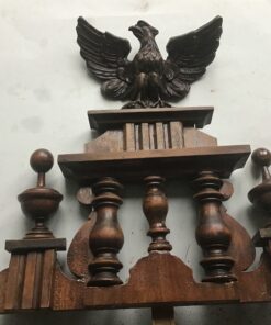 Kopstuk voor regulateur 35 x 30 cm met adelaar