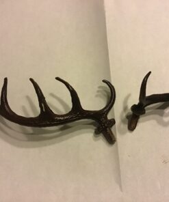 Gewei voor hert 2 stuks lang 10 x 4 cm