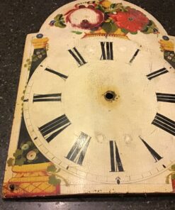 Rozenklok wijzerplaat 37 x 26,5 cm