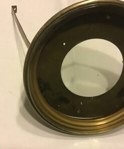 Franse pendule voordeurtje met geslepen glas buitenmaat 11,8 cm no 305