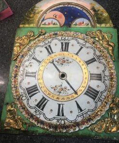 Wijzerplaat met bruidskrans