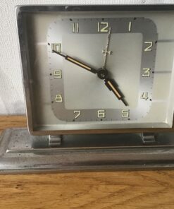 Art deco klokje jaren 40/50 met wekker