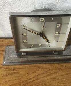 Alternative view of Art deco klokje jaren 40/50 met wekker