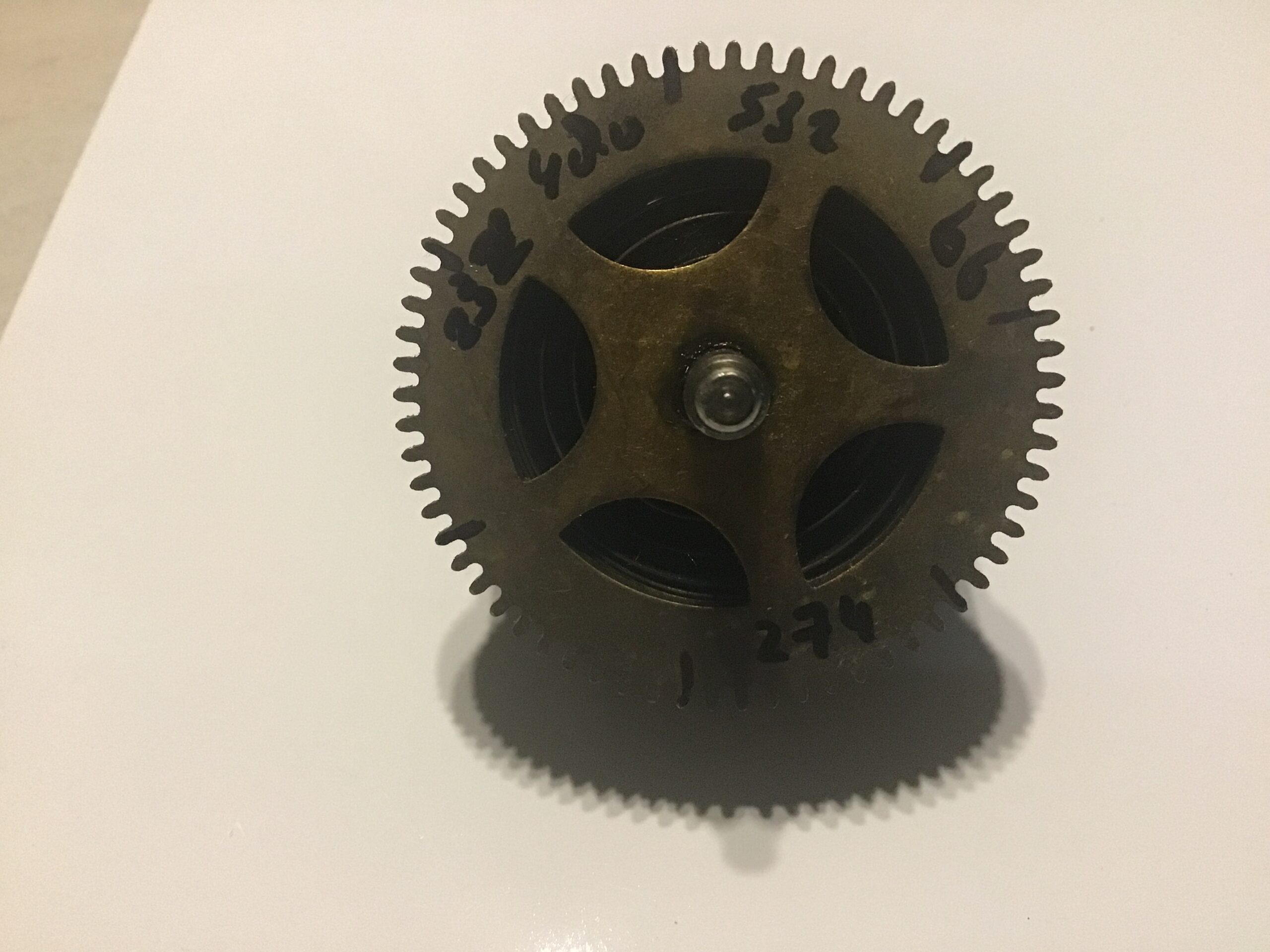 Veerton met veer 66 tanden doorsnee 53,2 mm no 274