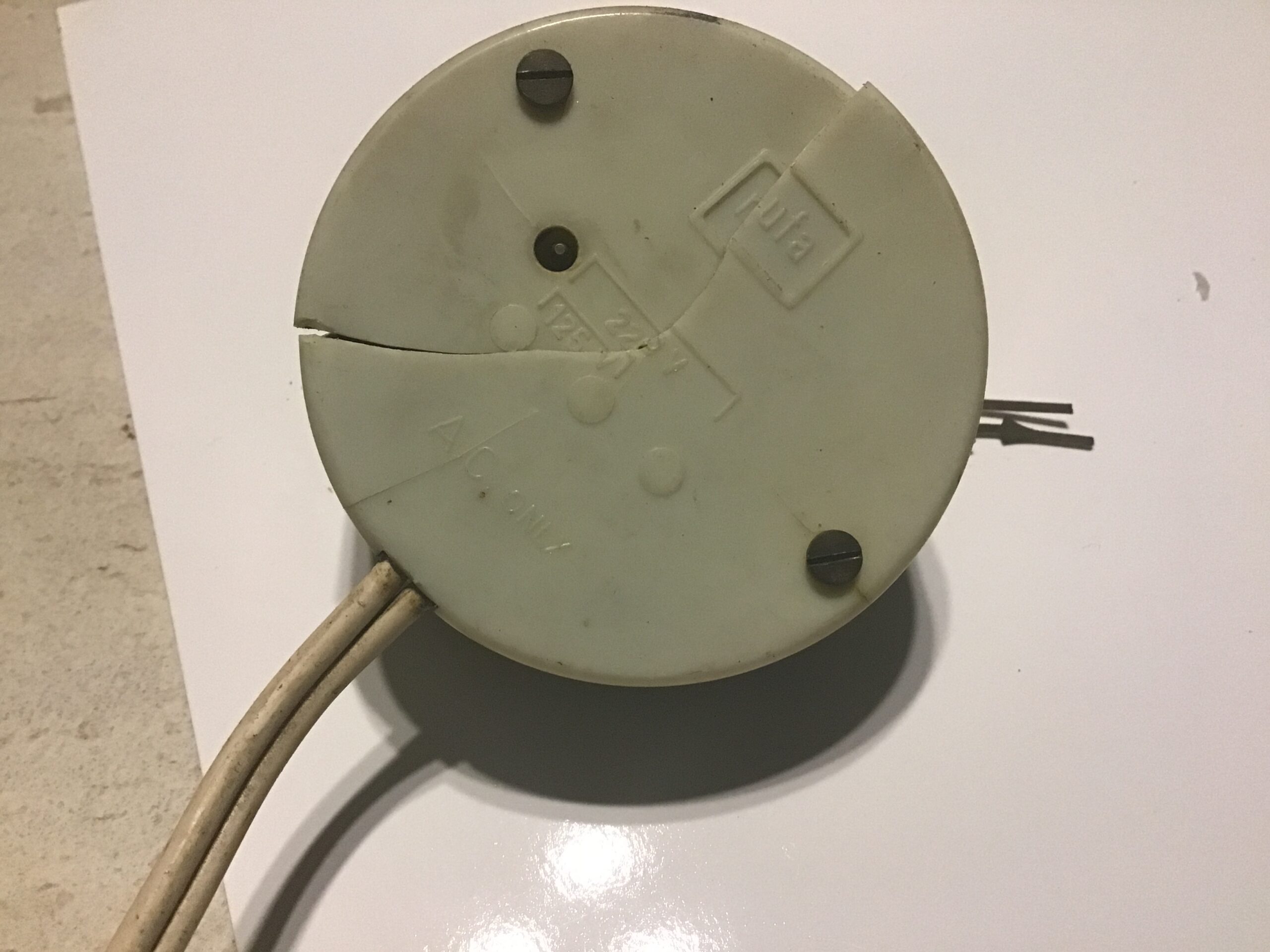 Nufa elektrisch klokje met wijzers - Afbeelding 2