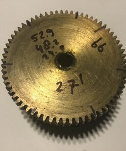 Veerton 66 tanden met veer doorsnee 52,9 mm no 271