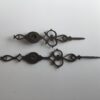 Wijzers oud met 2 ogen lengte 5,3 x 6,5 cm no 445