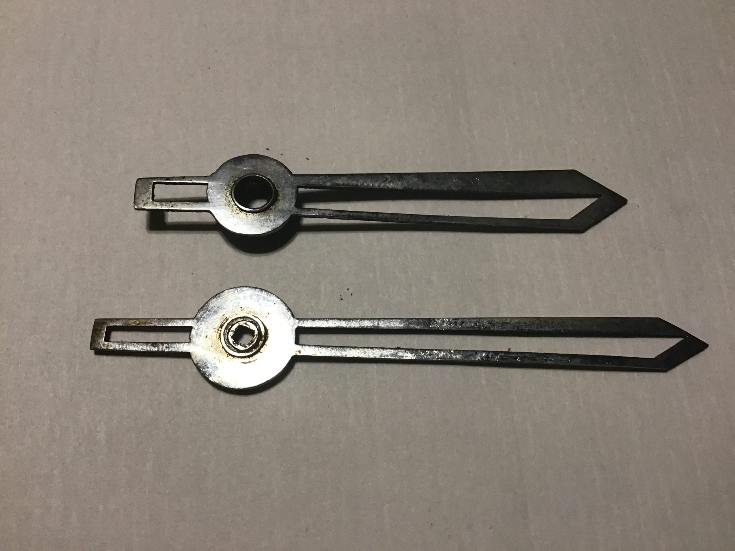 Art deco wijzers 5,7 x 6,6 cm no 431