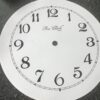 Wijzerplaat arabische cijfers doorsnee 28 cm
