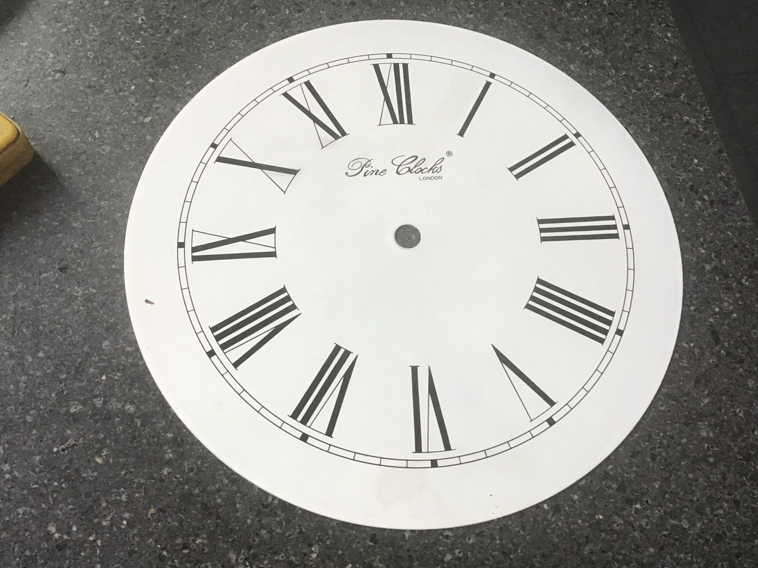 Wijzerplaat nieuwe romeinse cijfers doorsnee 28 cm