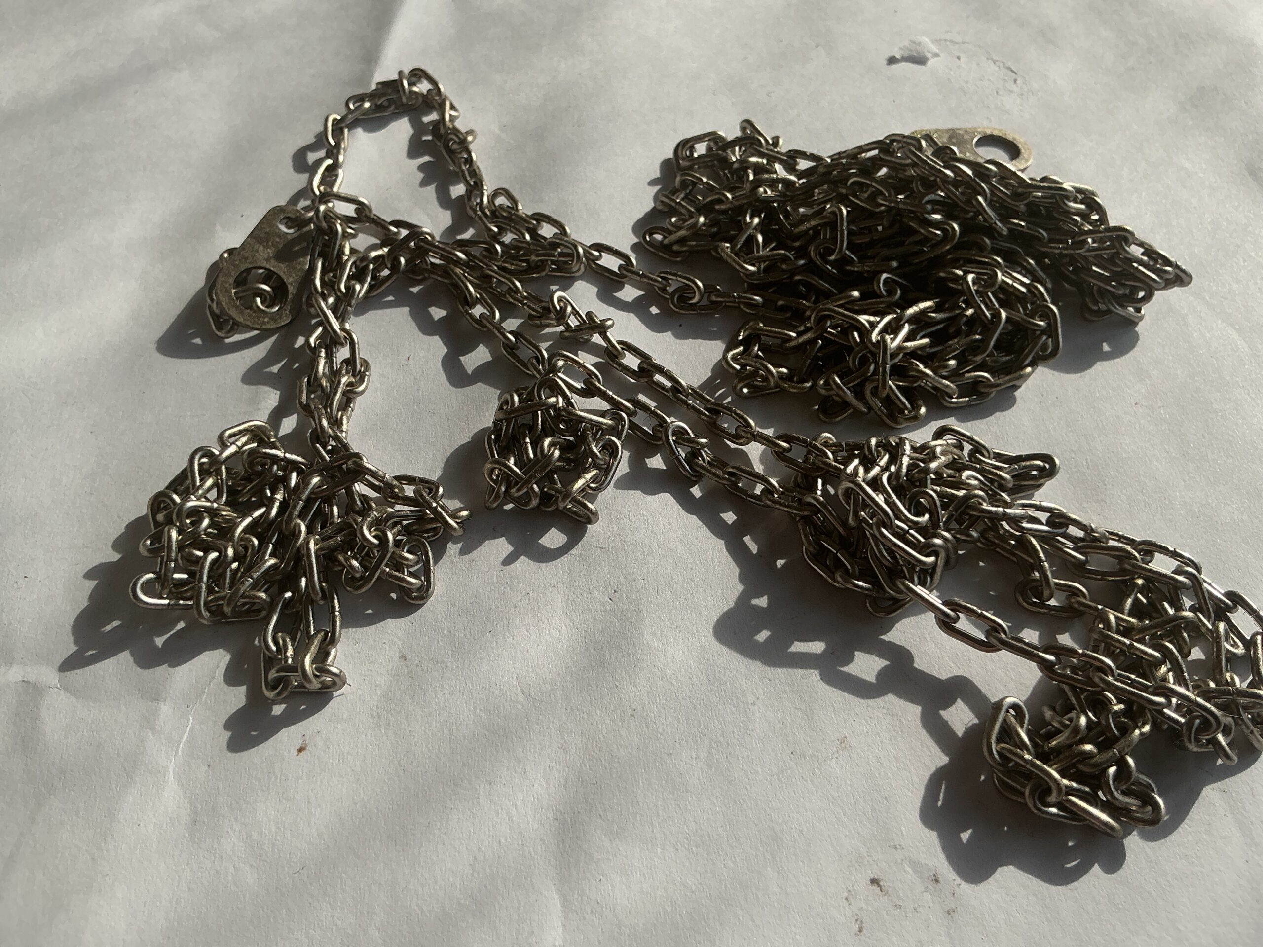 Ketting metaal lengte 2 x 1,60 no 264