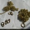 Ketting nieuw staat met ringen en haken lengte 2 x 1,60 m no 267